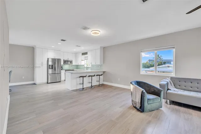 a view of kitchen and utility room