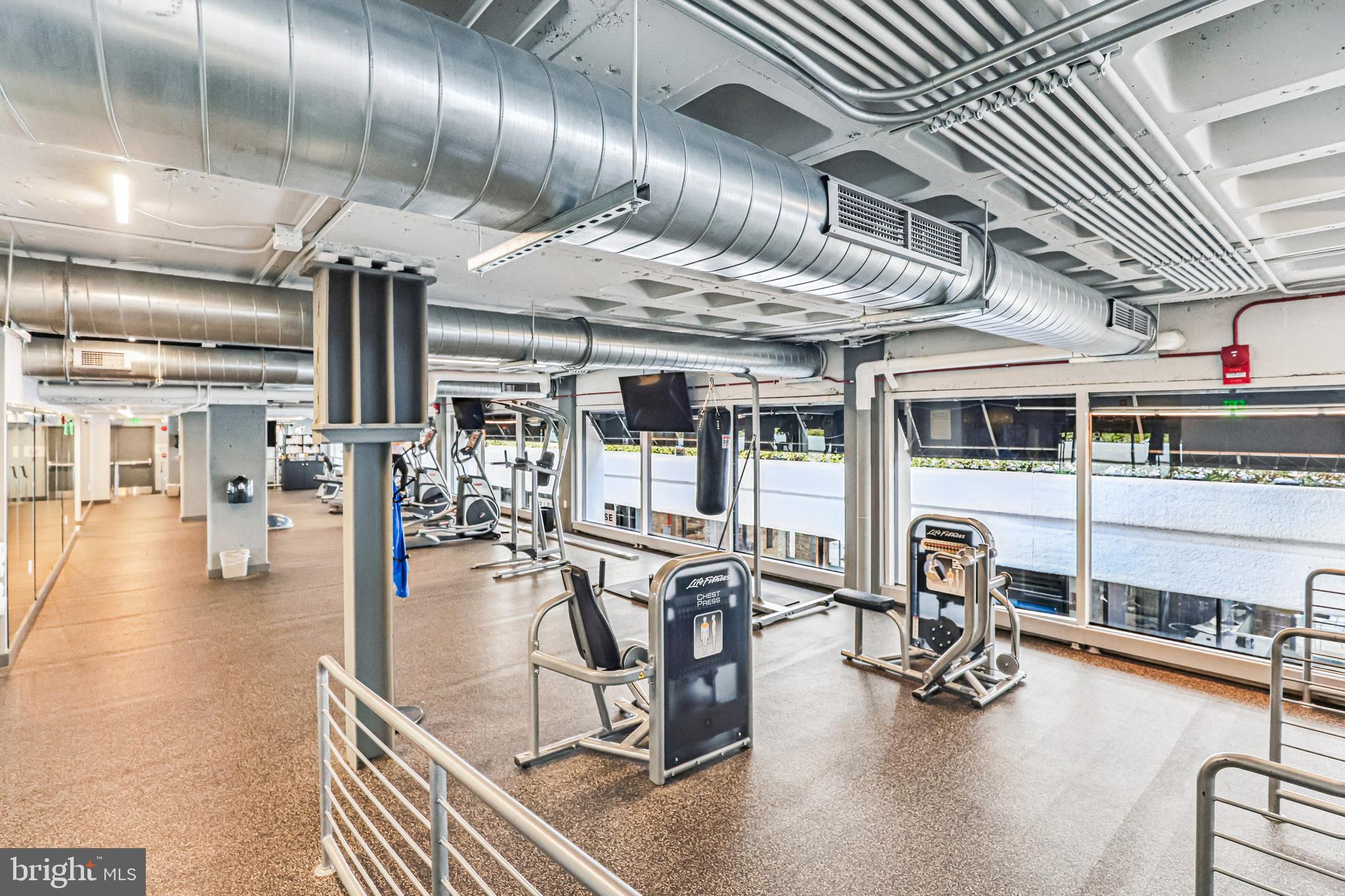 2500 Virginia Avenue Northwest, Unit 210S Washington, DC 20037 - Photo 16 of 25 a view of a room with gym equipment