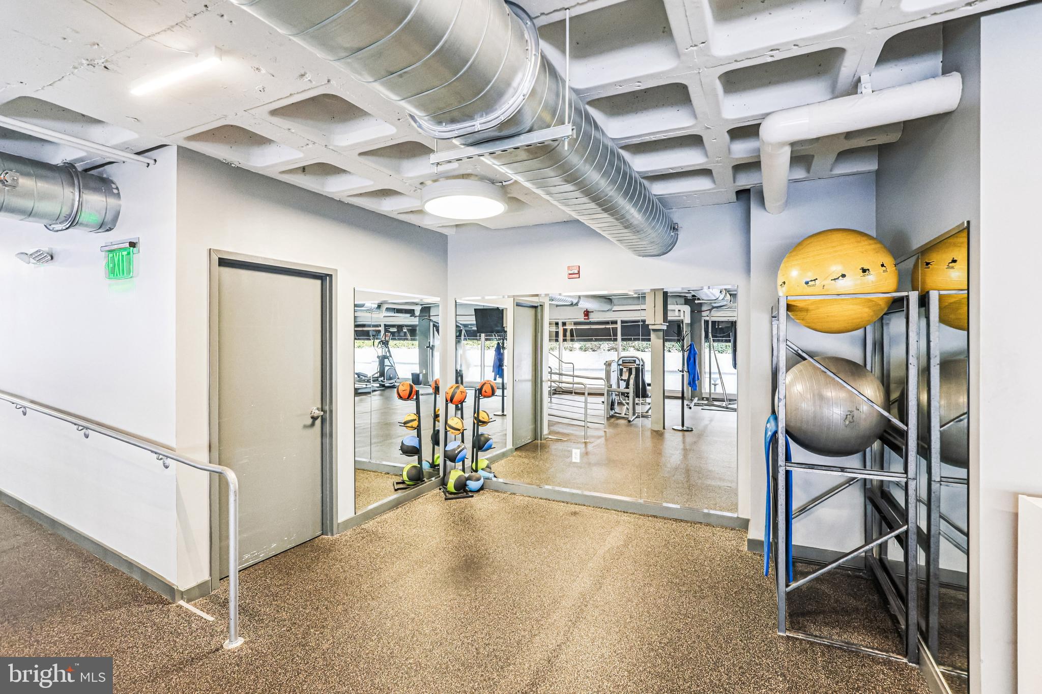 2500 Virginia Avenue Northwest, Unit 210S Washington, DC 20037 - Photo 18 of 25 a view of a room with gym equipment