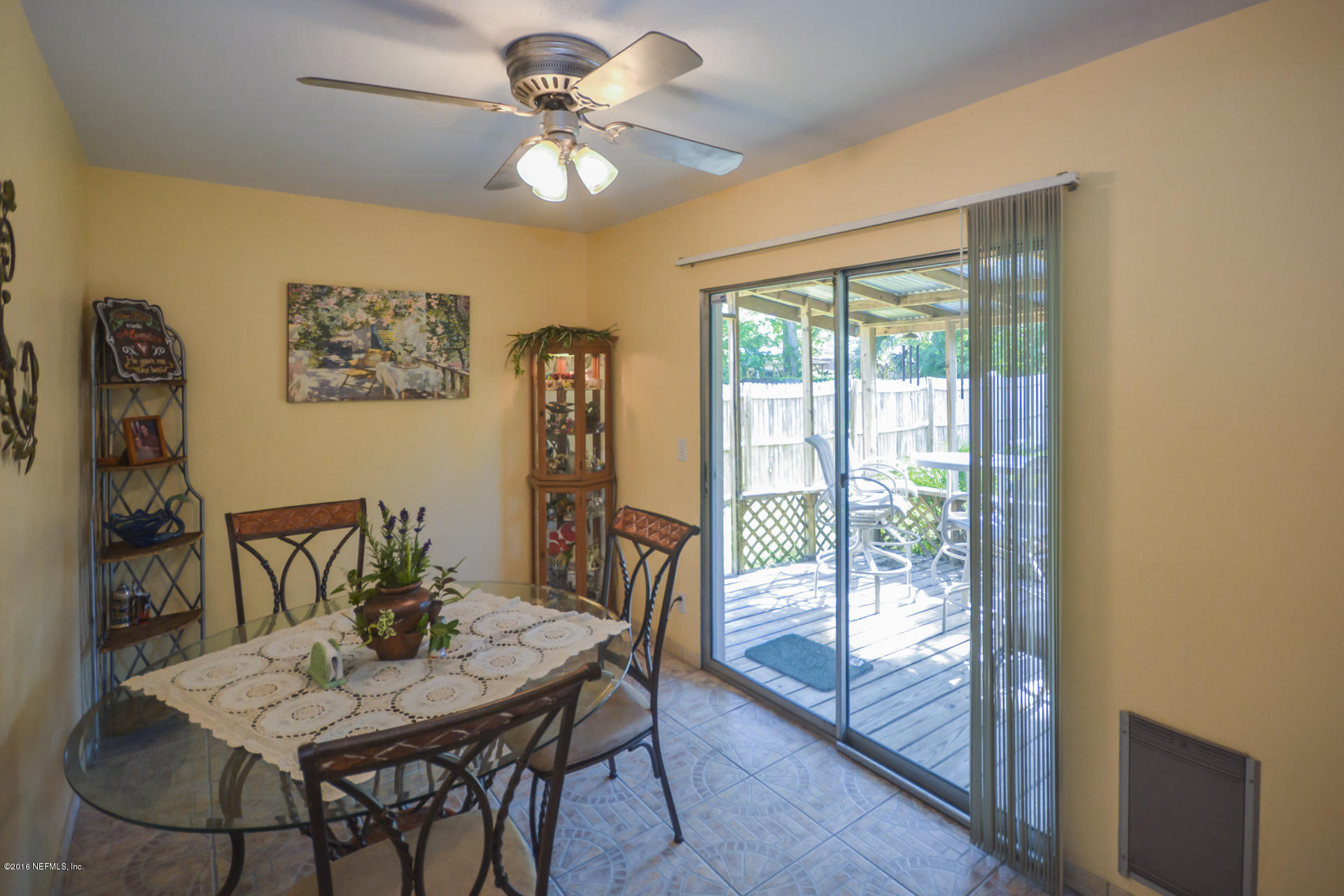 2104 Dean Road Jacksonville, FL 32216 - Photo 9 of 20 a view of a dining room with furniture window and outside view