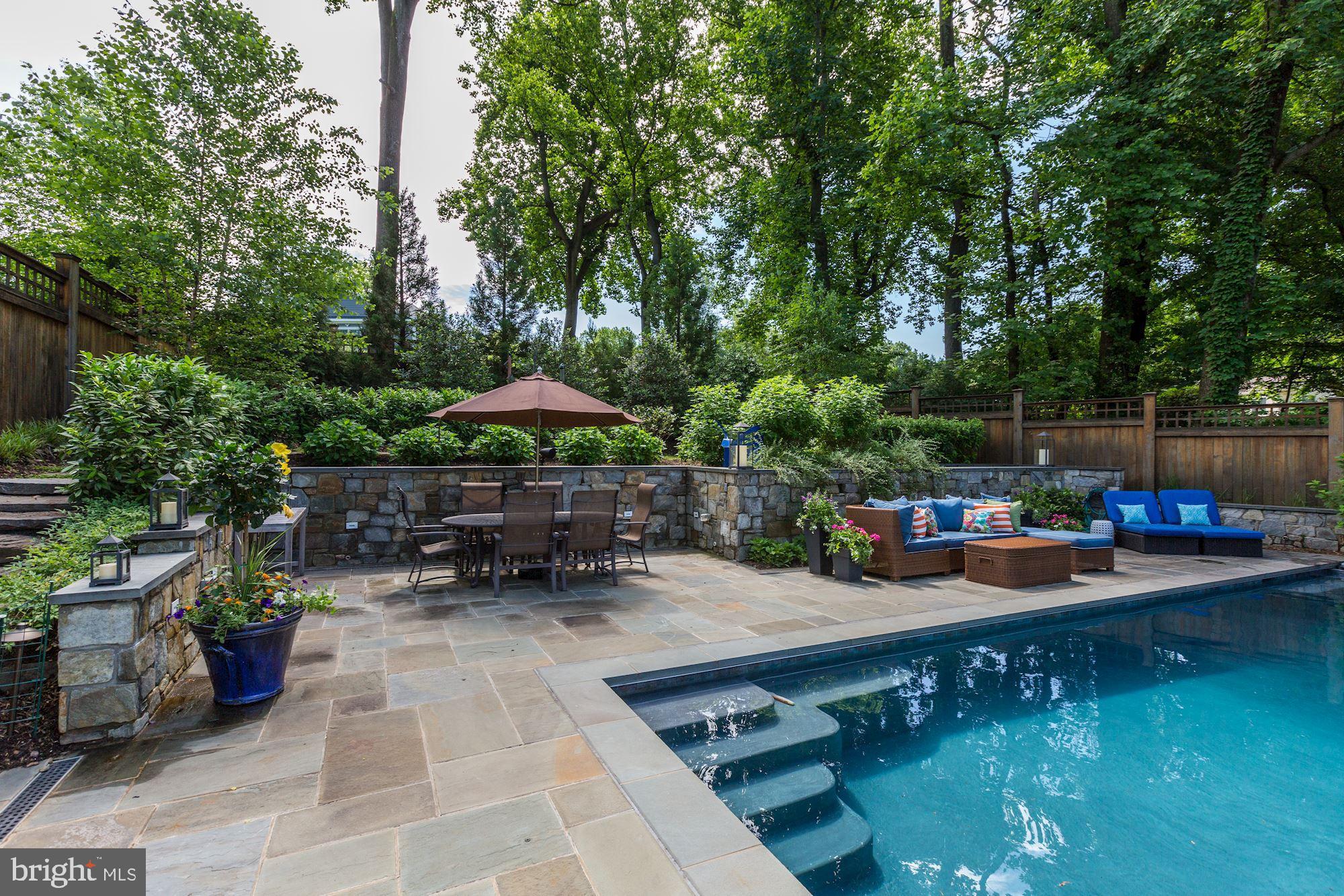 6609 Pyle Road Bethesda, MD 20817 - Photo 30 of 37 Spectacular Pool and Sundeck