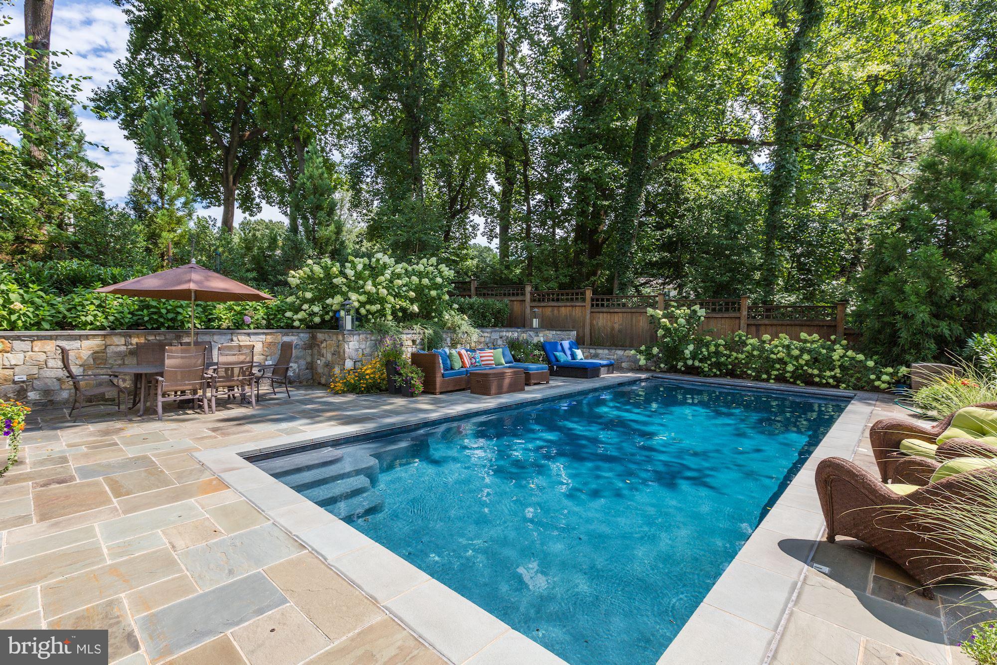 6609 Pyle Road Bethesda, MD 20817 - Photo 31 of 37 Spectacular Pool and Sundeck