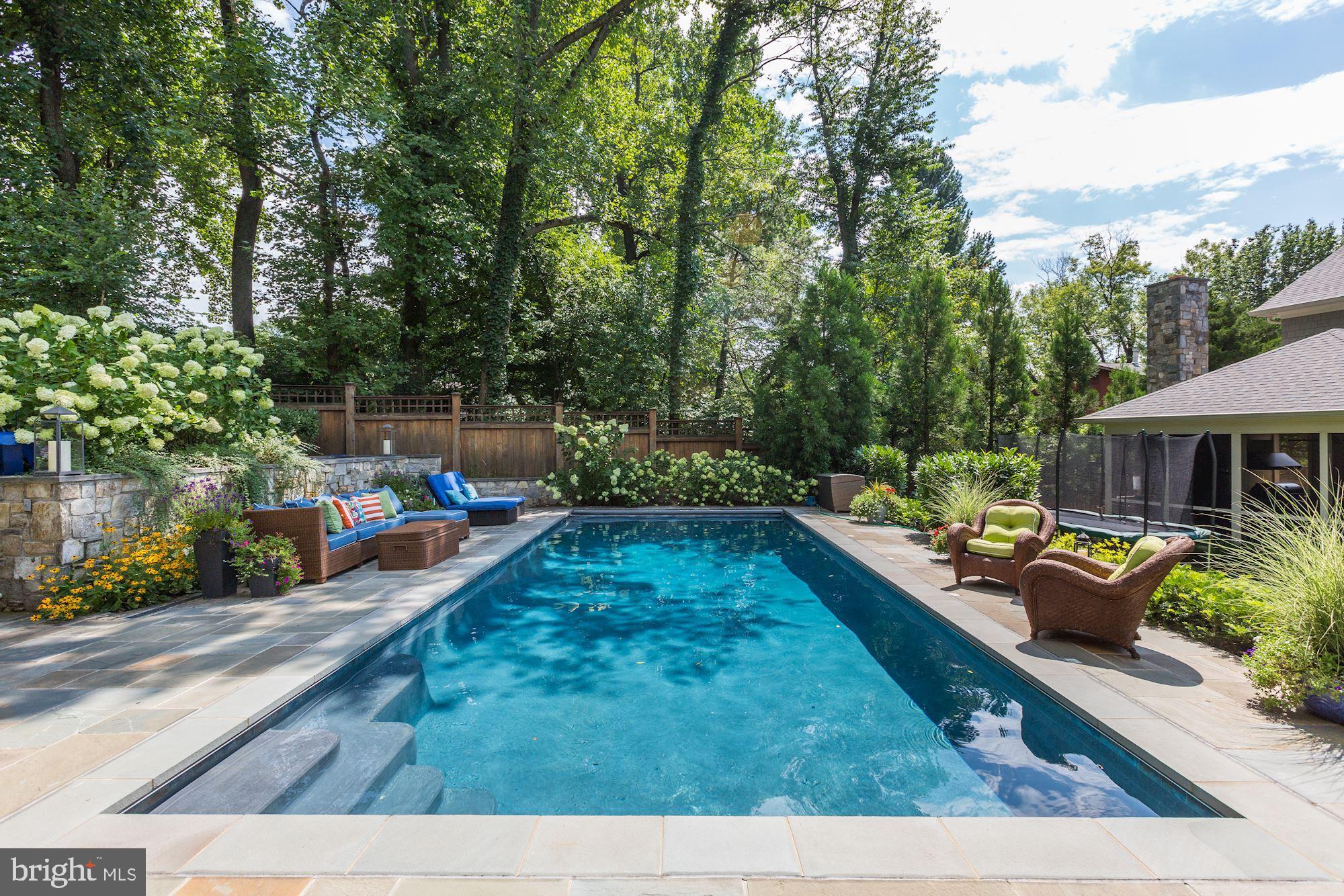 6609 Pyle Road Bethesda, MD 20817 - Photo 32 of 37 Spectacular Pool and Sundeck