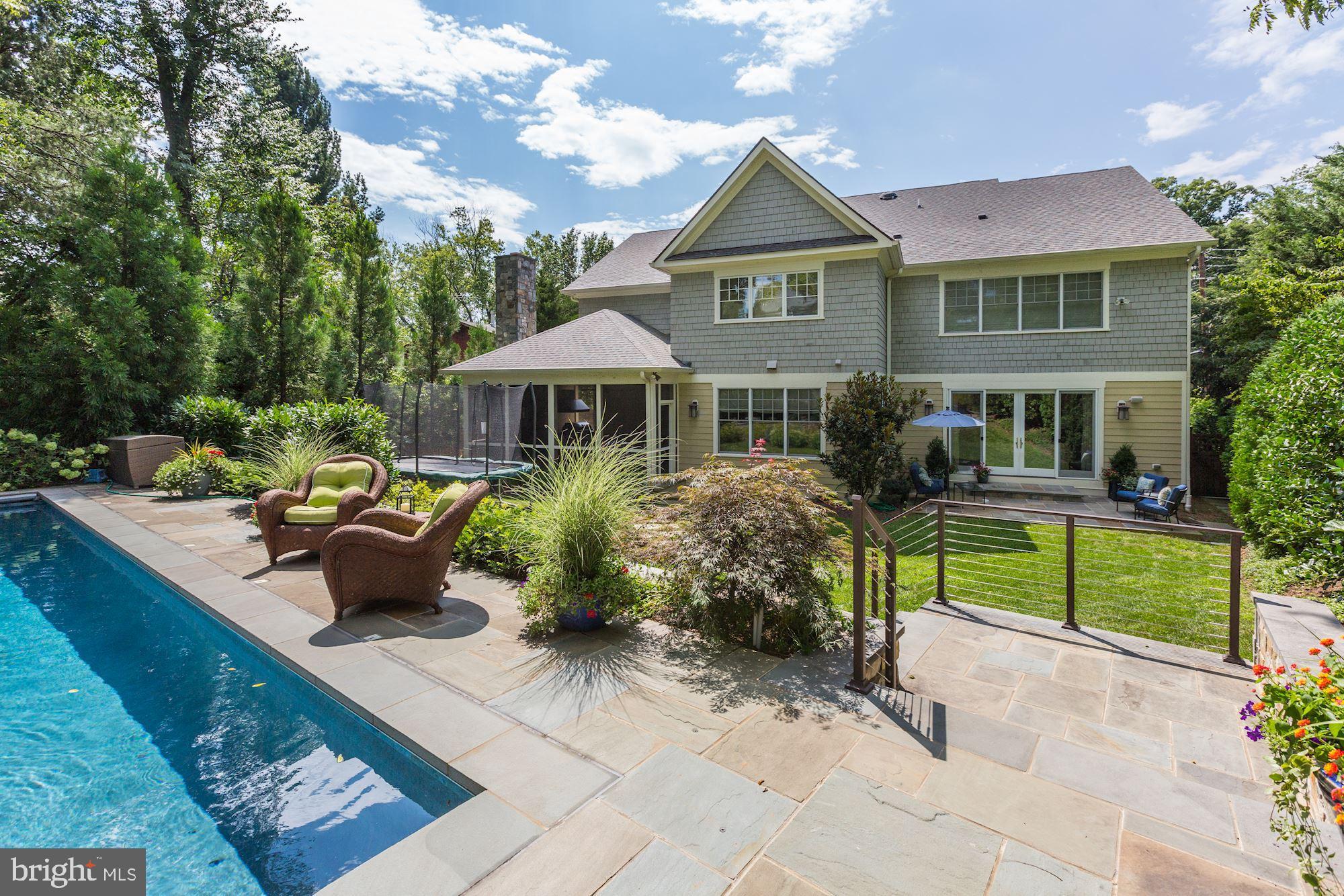 6609 Pyle Road Bethesda, MD 20817 - Photo 33 of 37 Spectacular Pool and Sundeck