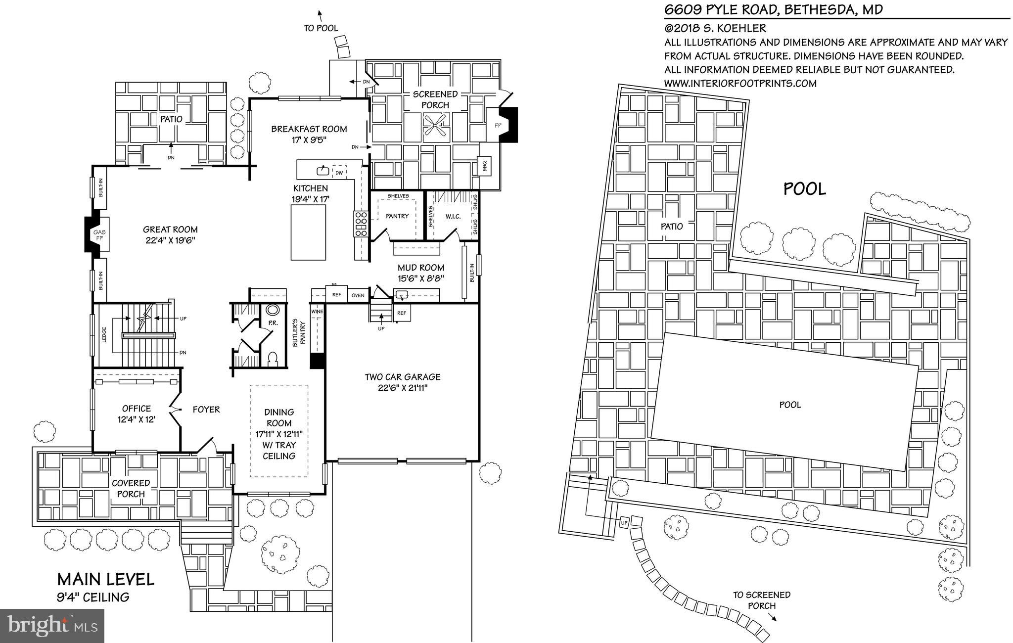 6609 Pyle Road Bethesda, MD 20817 - Photo 36 of 37 Floor Plans