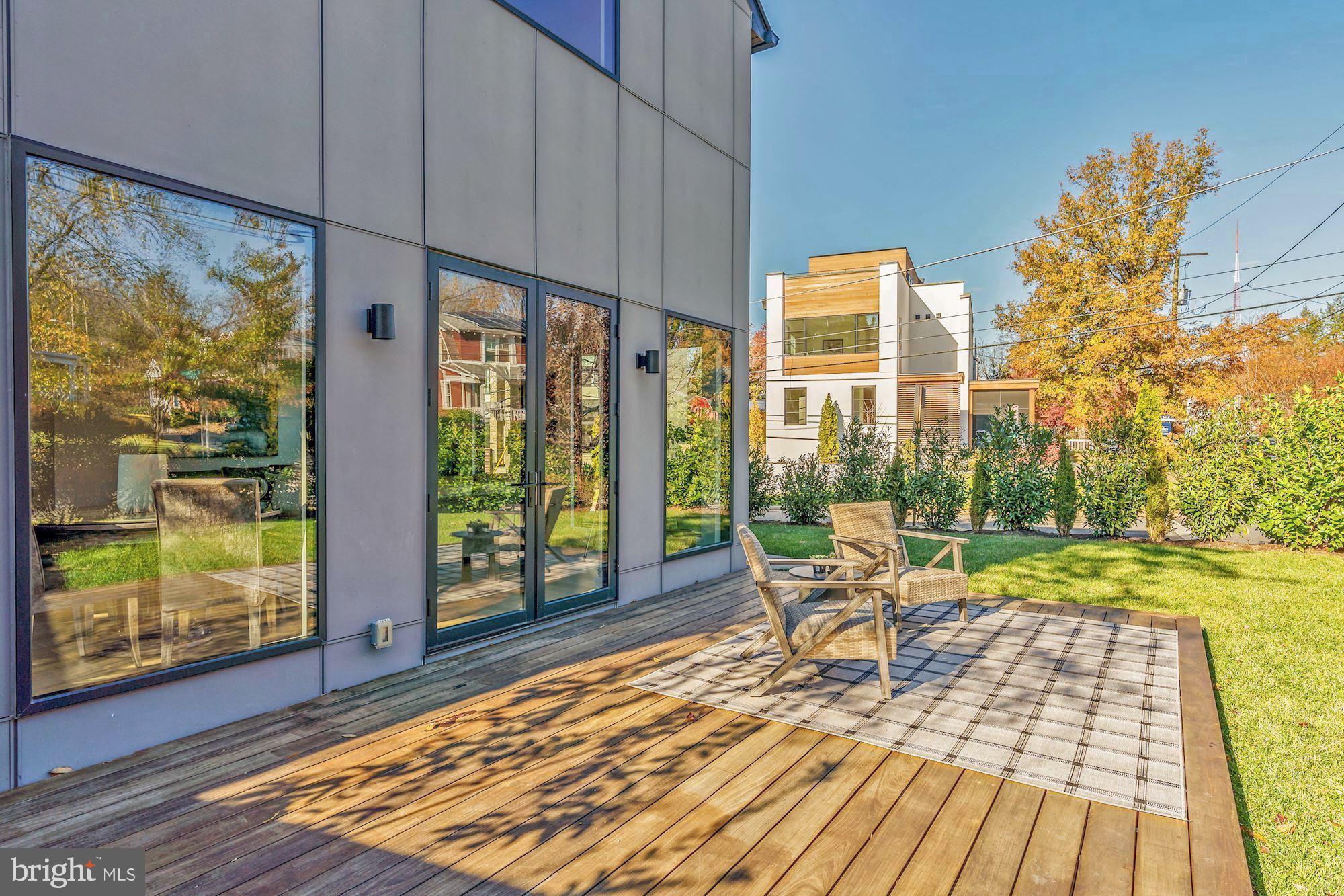 4319 Murdock Mill Road Northwest Washington, DC 20016 - Photo 36 of 49 Deck adjoining Living Room