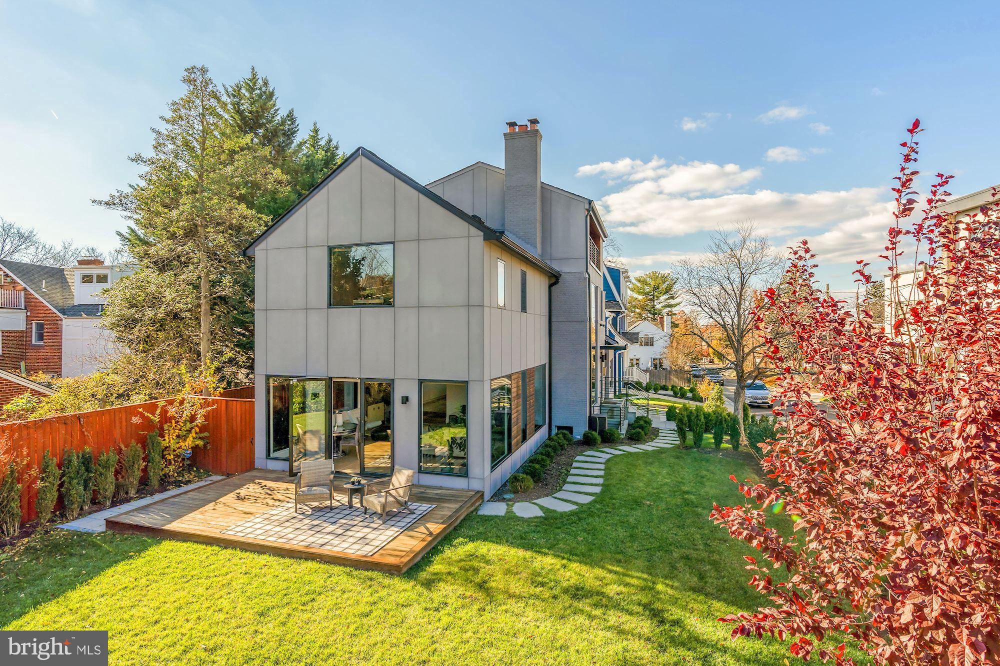 4319 Murdock Mill Road Northwest Washington, DC 20016 - Photo 6 of 49 Rear View