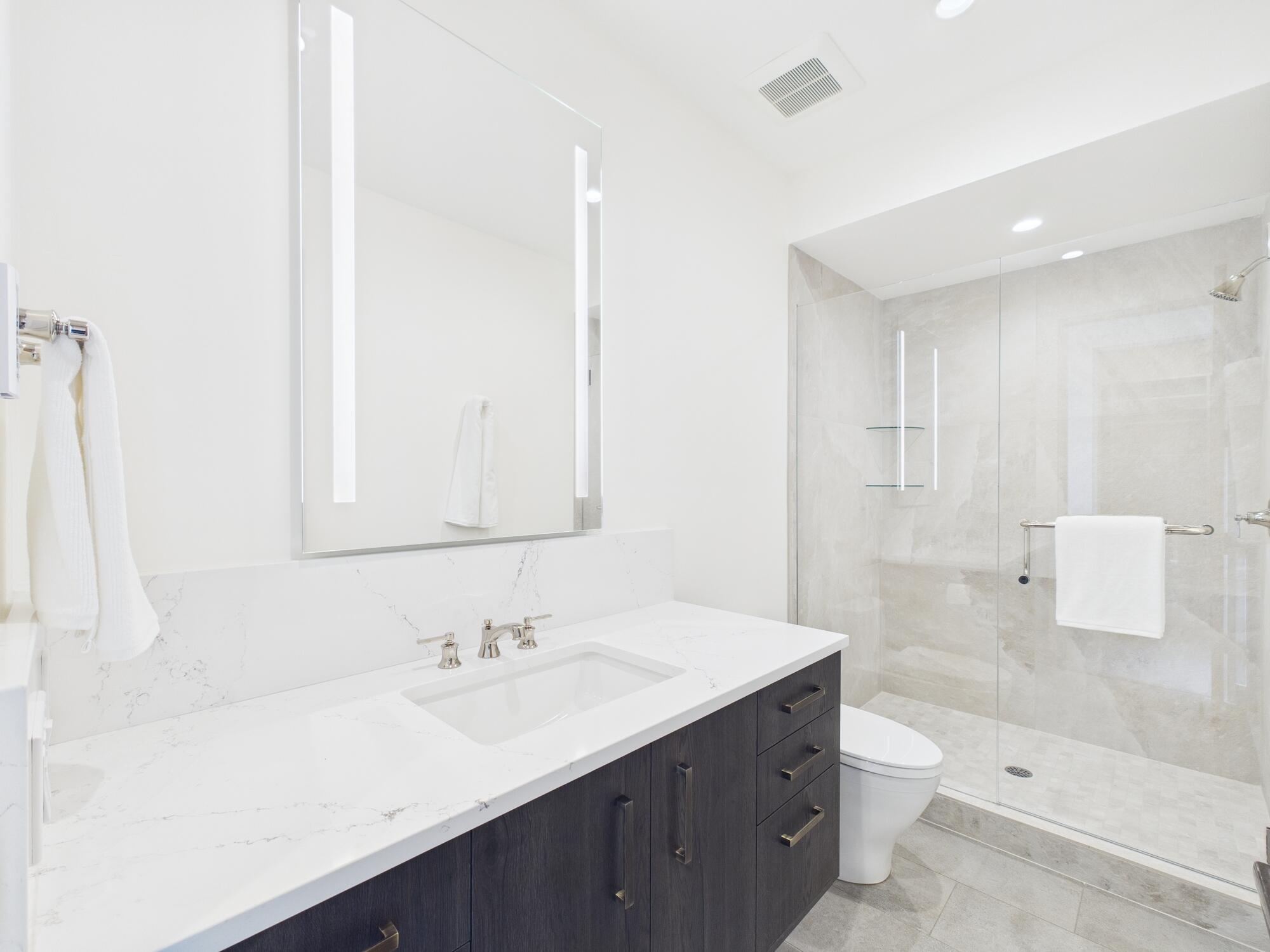 220 Bird Drive, Unit C Ketchum, ID 83340 - Photo 5 of 30 Lower level bedrooms ensuite bathroom