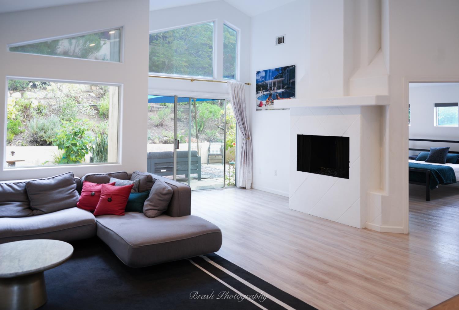 270 Valley Road Oak View, CA 93022 - Photo 3 of 34 a living room with furniture and a fireplace