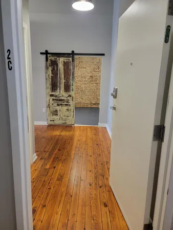 a view of front door