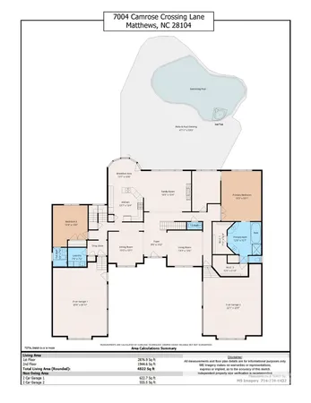 $1,425,000 | 7004 Camrose Crossing Lane, Matthews, NC 28104