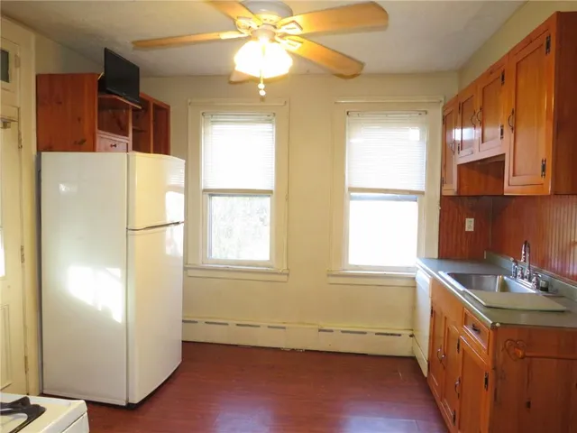 a room with storage and utility