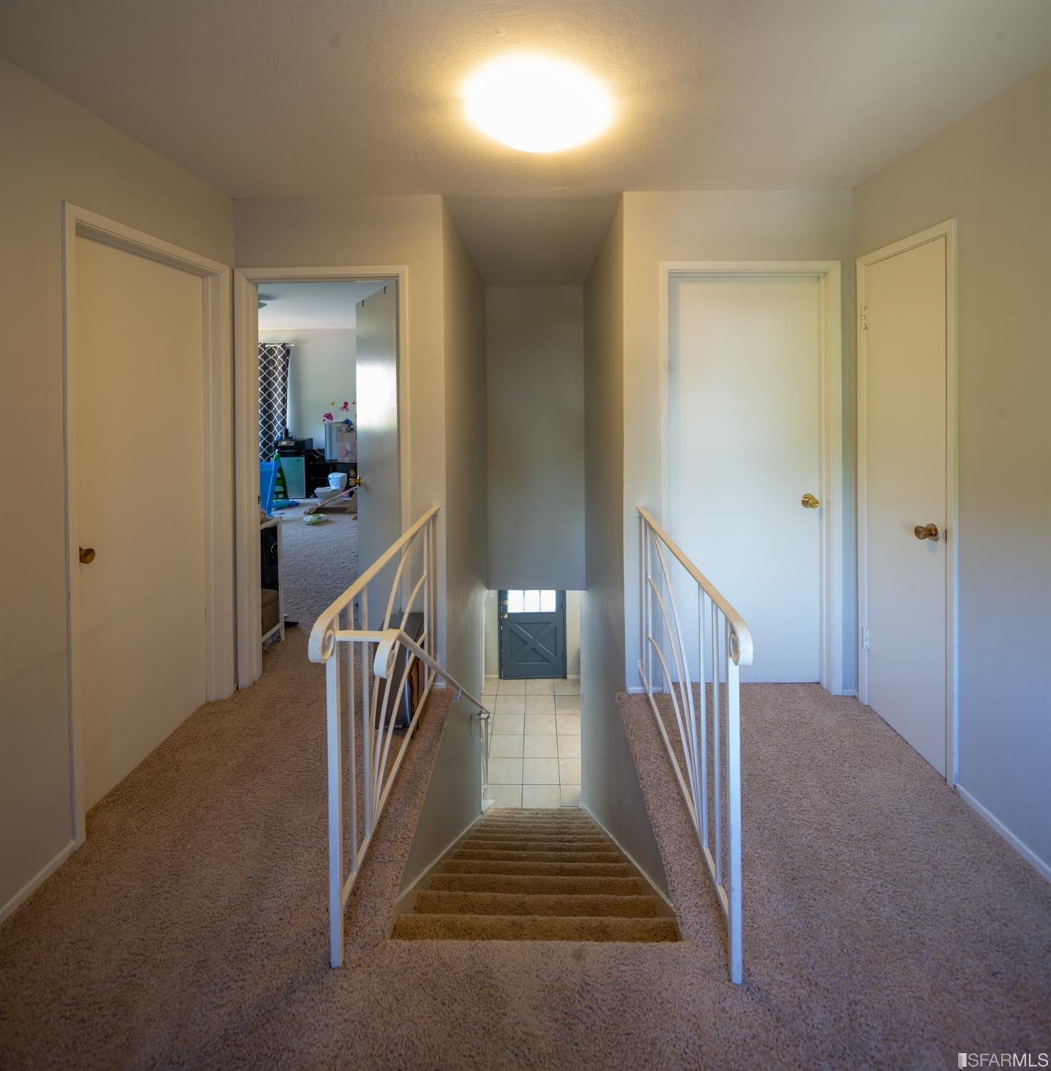 1455 Bay Street Alameda, CA 94501 - Photo 15 of 39 a view of a hallway view with staircase