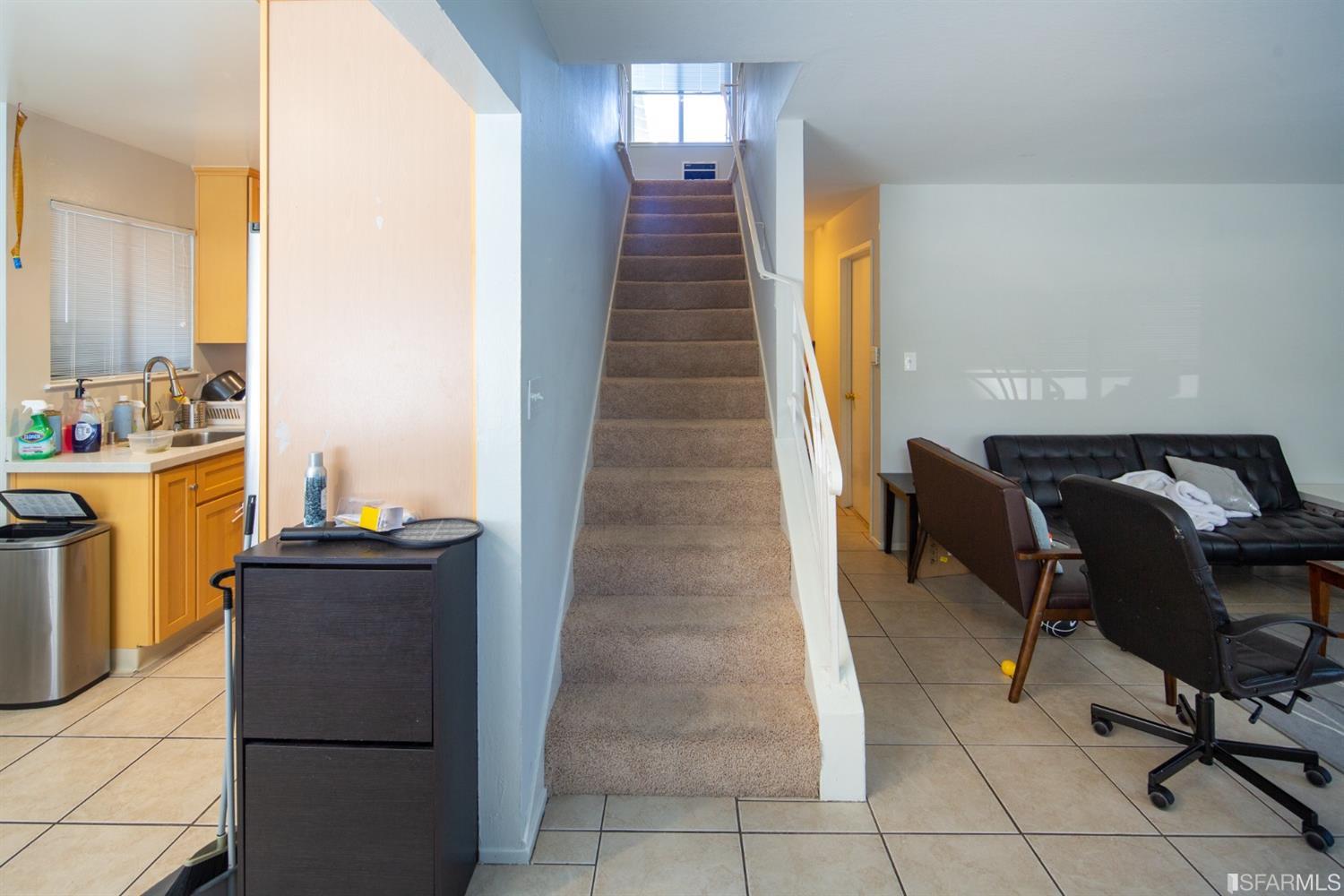 1455 Bay Street Alameda, CA 94501 - Photo 29 of 39 a view of a workspace with furniture and wooden floor