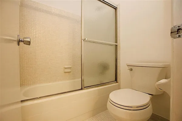 a view of a bathroom with a shower