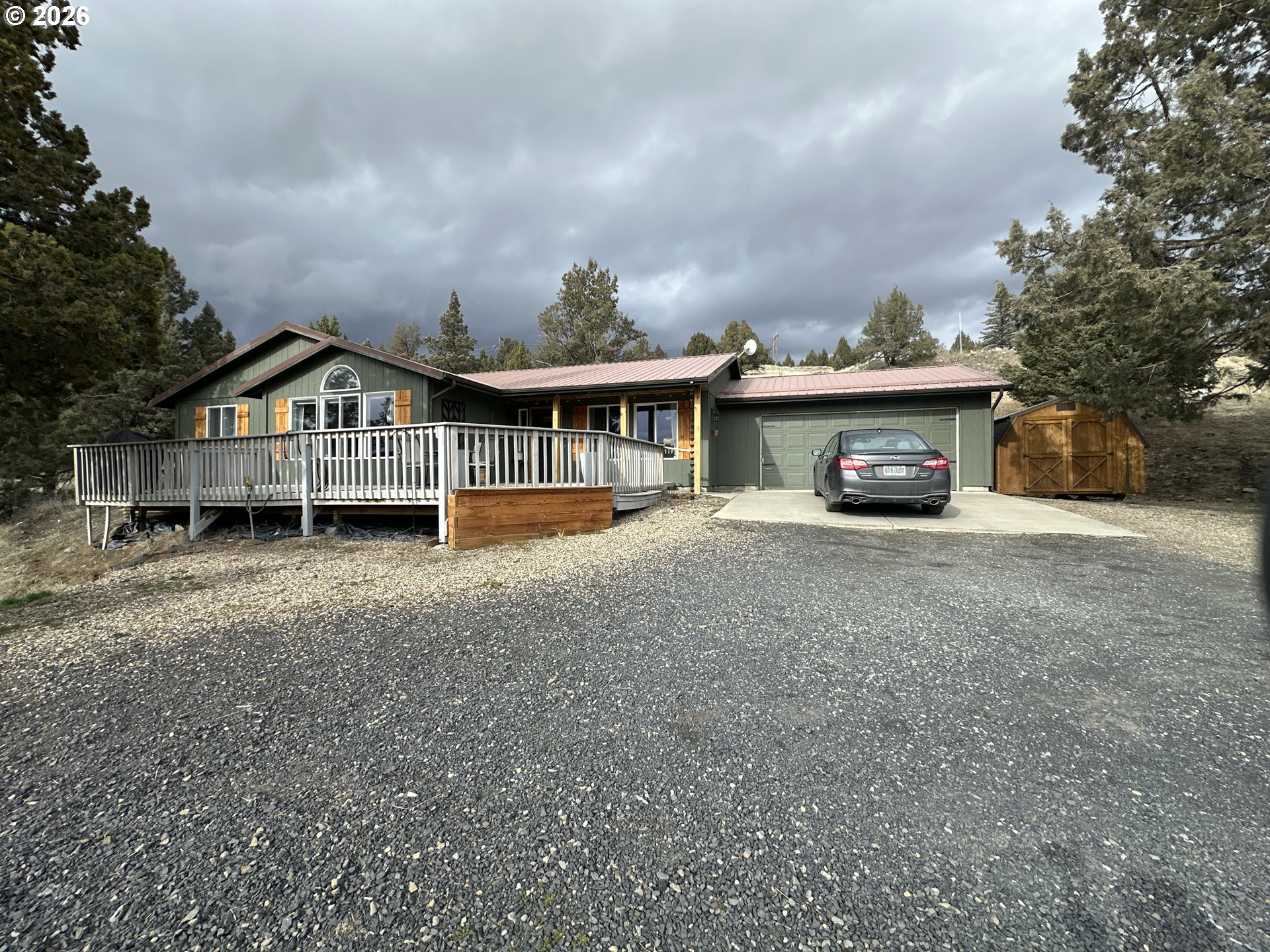 120 Valley View Drive John Day, OR 97845 - Photo 30 of 34 a view of house with outdoor space and deck