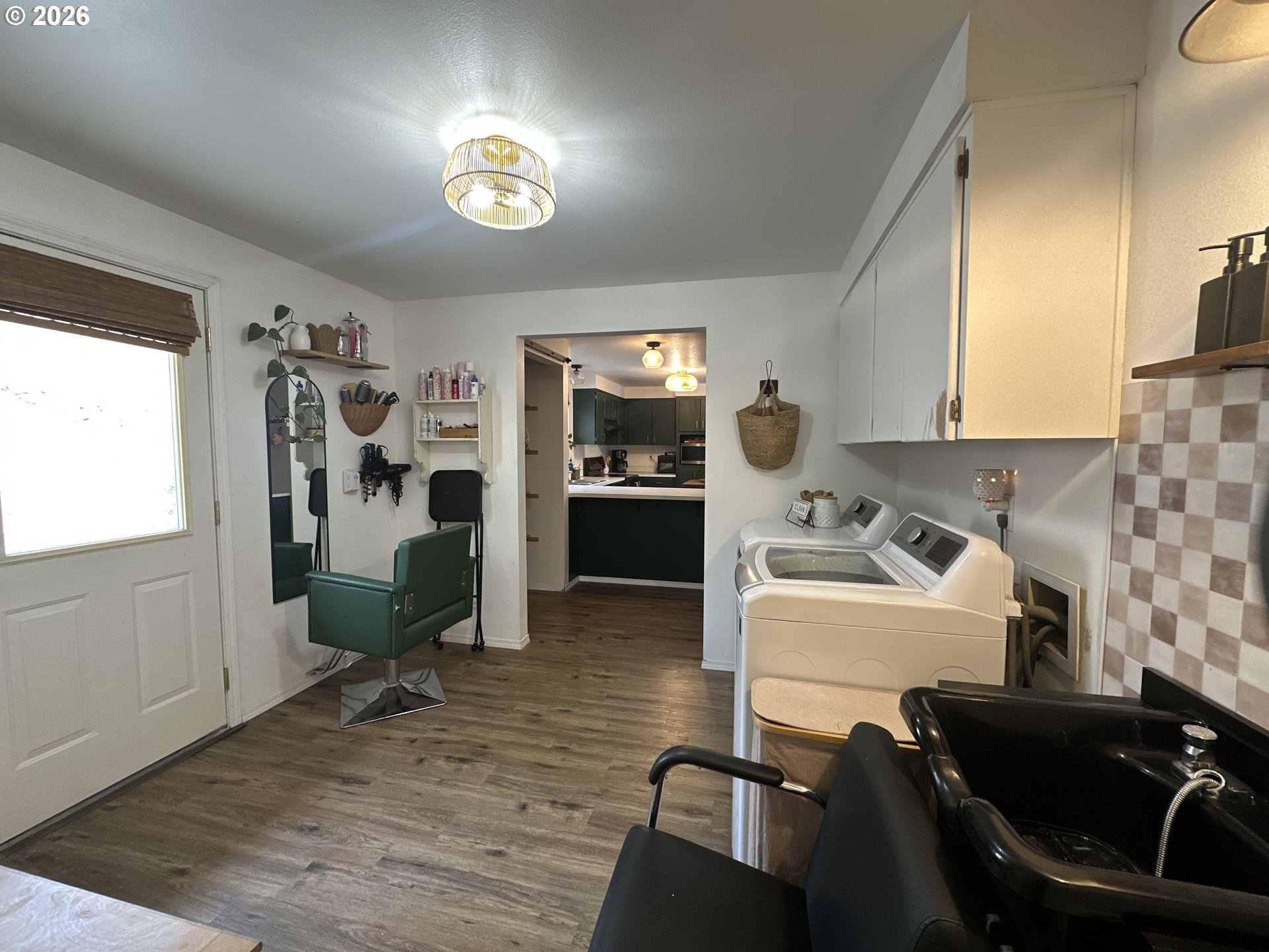 120 Valley View Drive John Day, OR 97845 - Photo 9 of 34 a kitchen with a sink appliances and cabinets