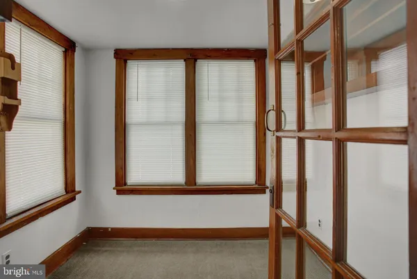 a view of front door