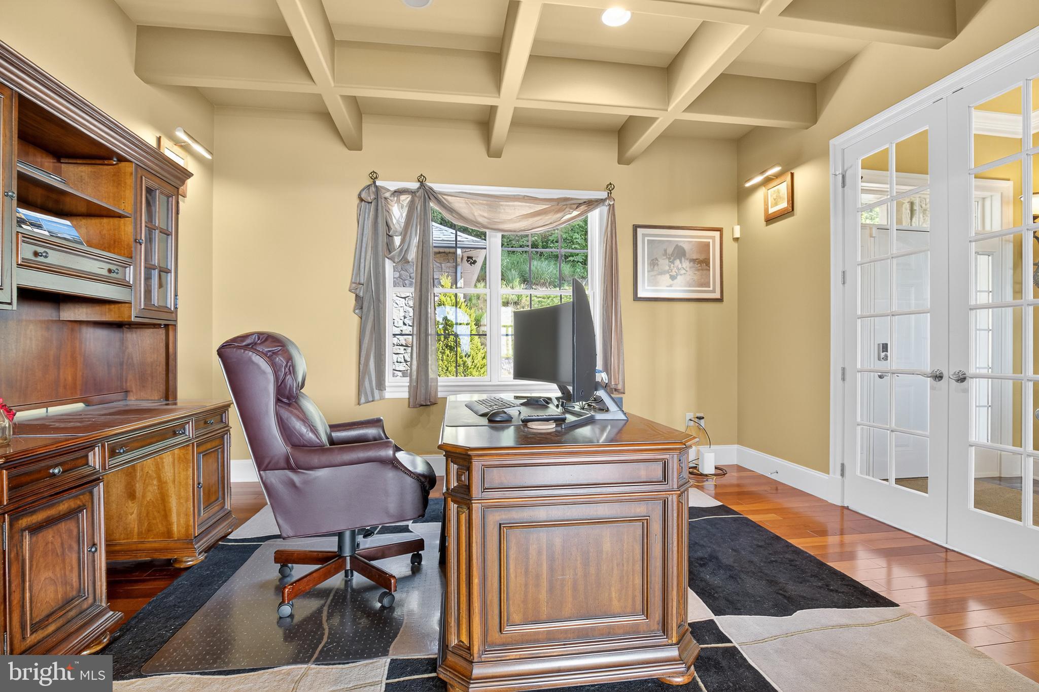 522 Halyard Way Enola, PA 17025 - Photo 29 of 60 a work room with furniture wooden floor and a chandelier