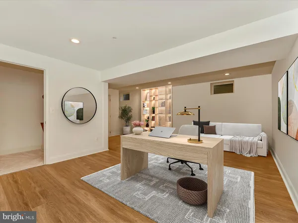 a view of empty room