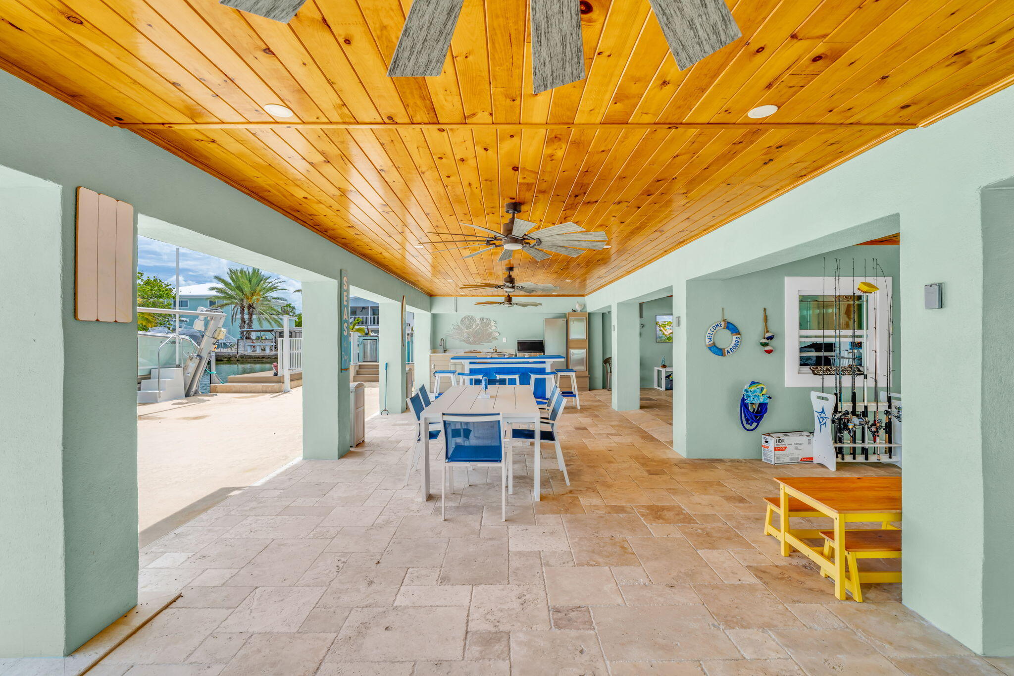 28538 John Silver Road Summerland Key, FL 33042 - Photo 28 of 45 a view of a patio with swimming pool