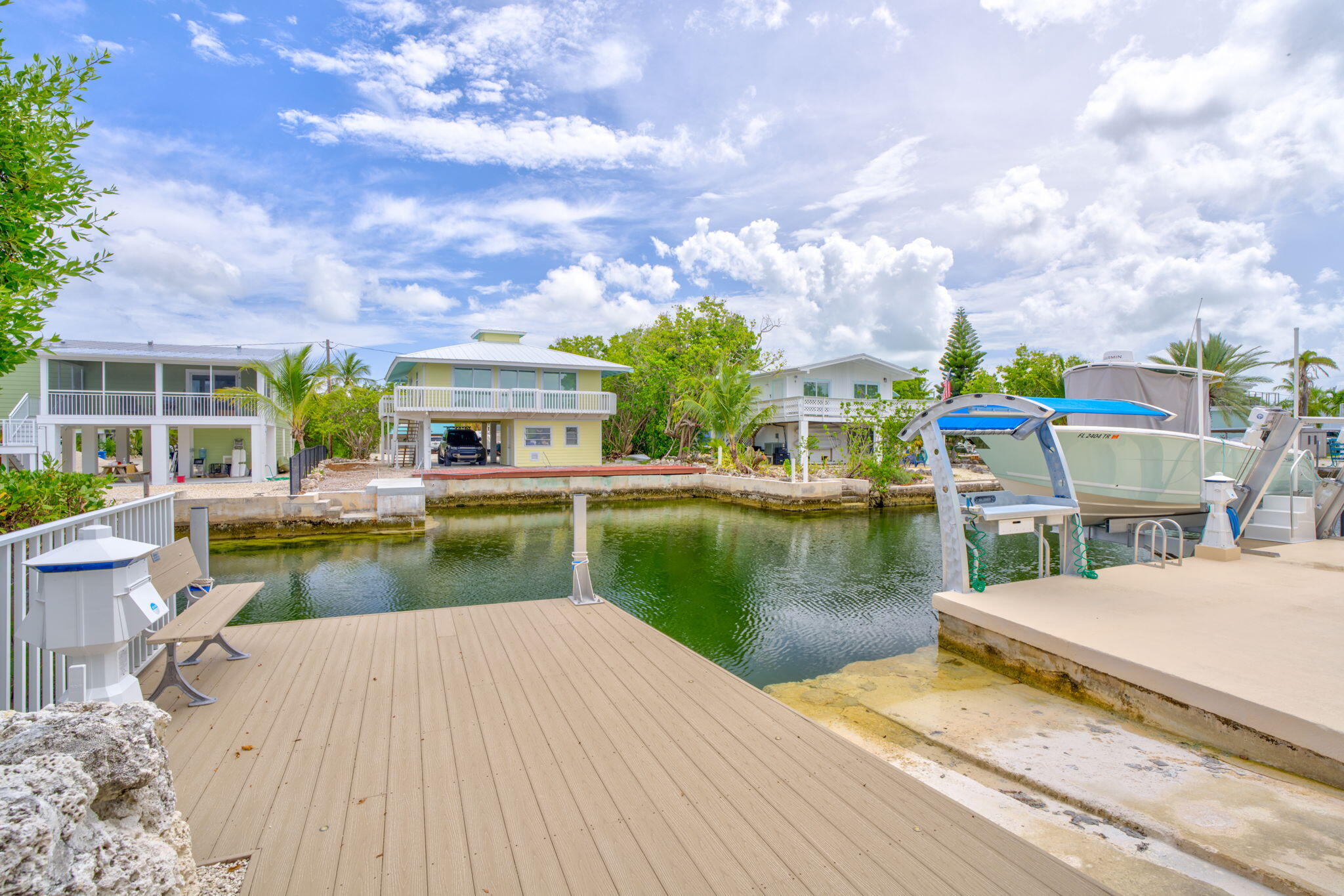 28538 John Silver Road Summerland Key, FL 33042 - Photo 33 of 45 a view of house with swimming pool and lake view