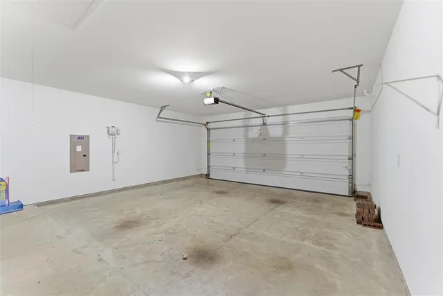 an empty room with a empty space