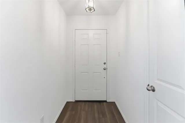 a view of a small space