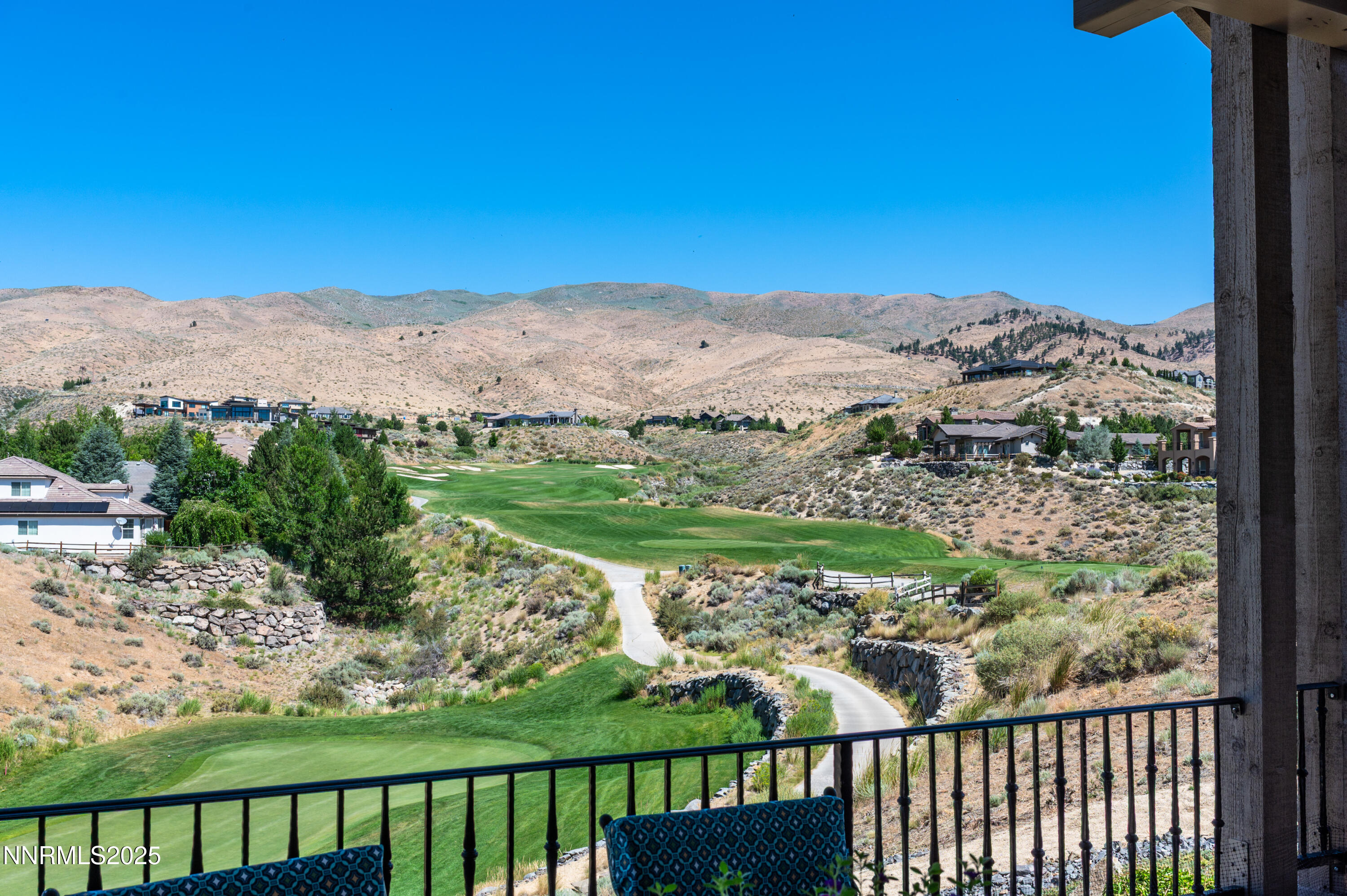 2195 Candle Rock Court Reno, NV 89523 - Photo 25 of 29 a view of a yard with a mountain