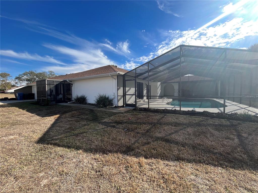 5375 Patricia Place Weeki Wachee, FL 34607 - Photo 46 of 61 a view of a backyard of the house