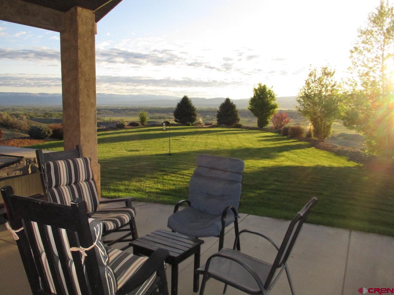 9550 High Mesa Road Olathe, CO 81425 - Photo 36 of 43 a view of a balcony with lake view and mountain view
