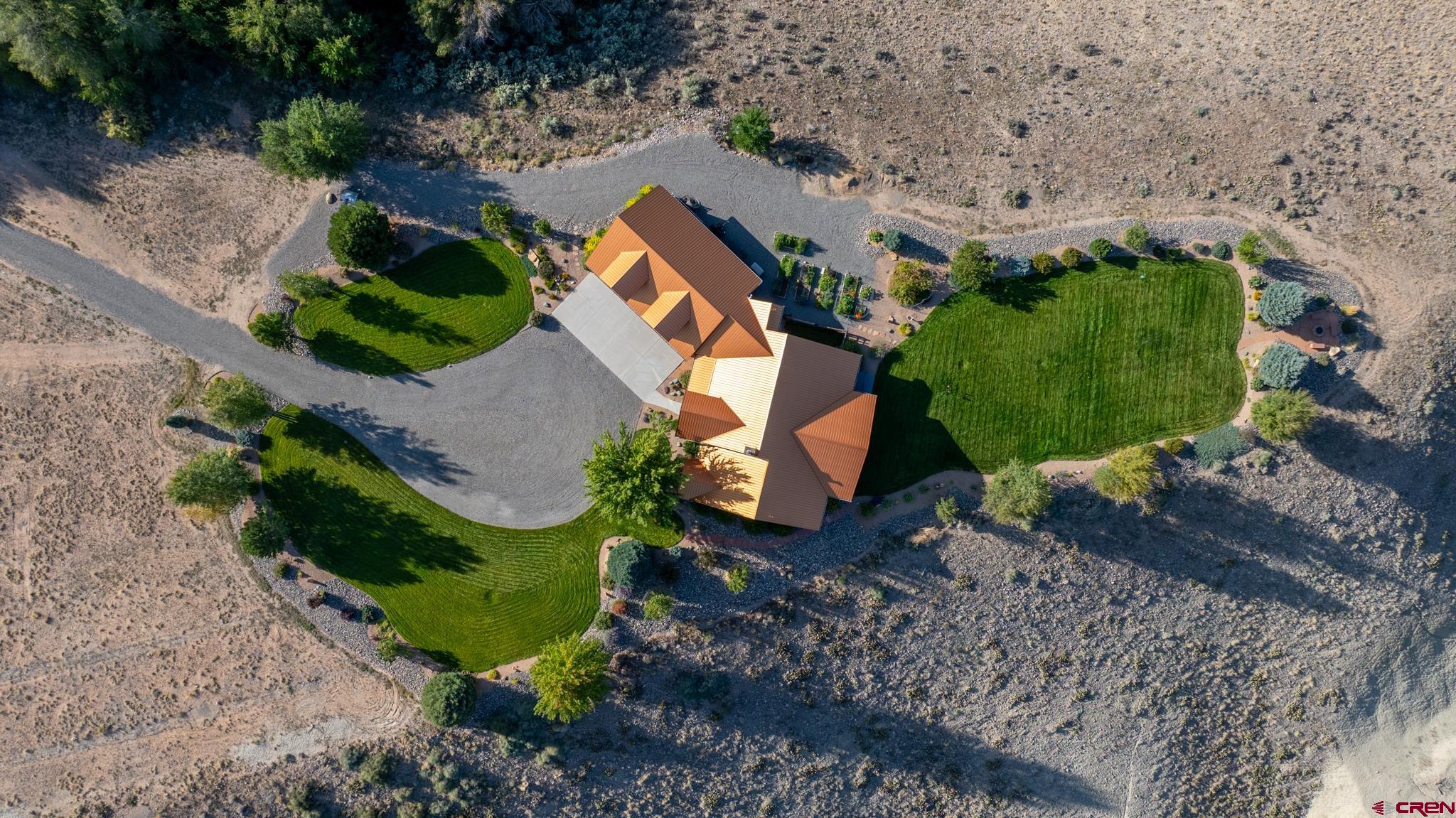 9550 High Mesa Road Olathe, CO 81425 - Photo 42 of 43 an aerial view of a house