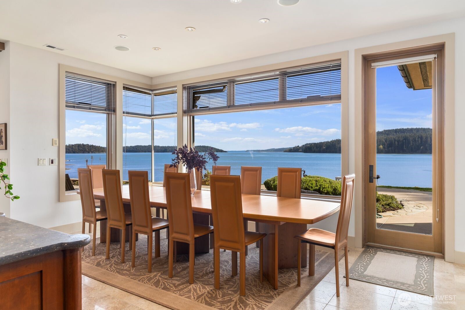 15283 Gibralter Road Anacortes, WA 98221 - Photo 19 of 40 a dining room with furniture and window