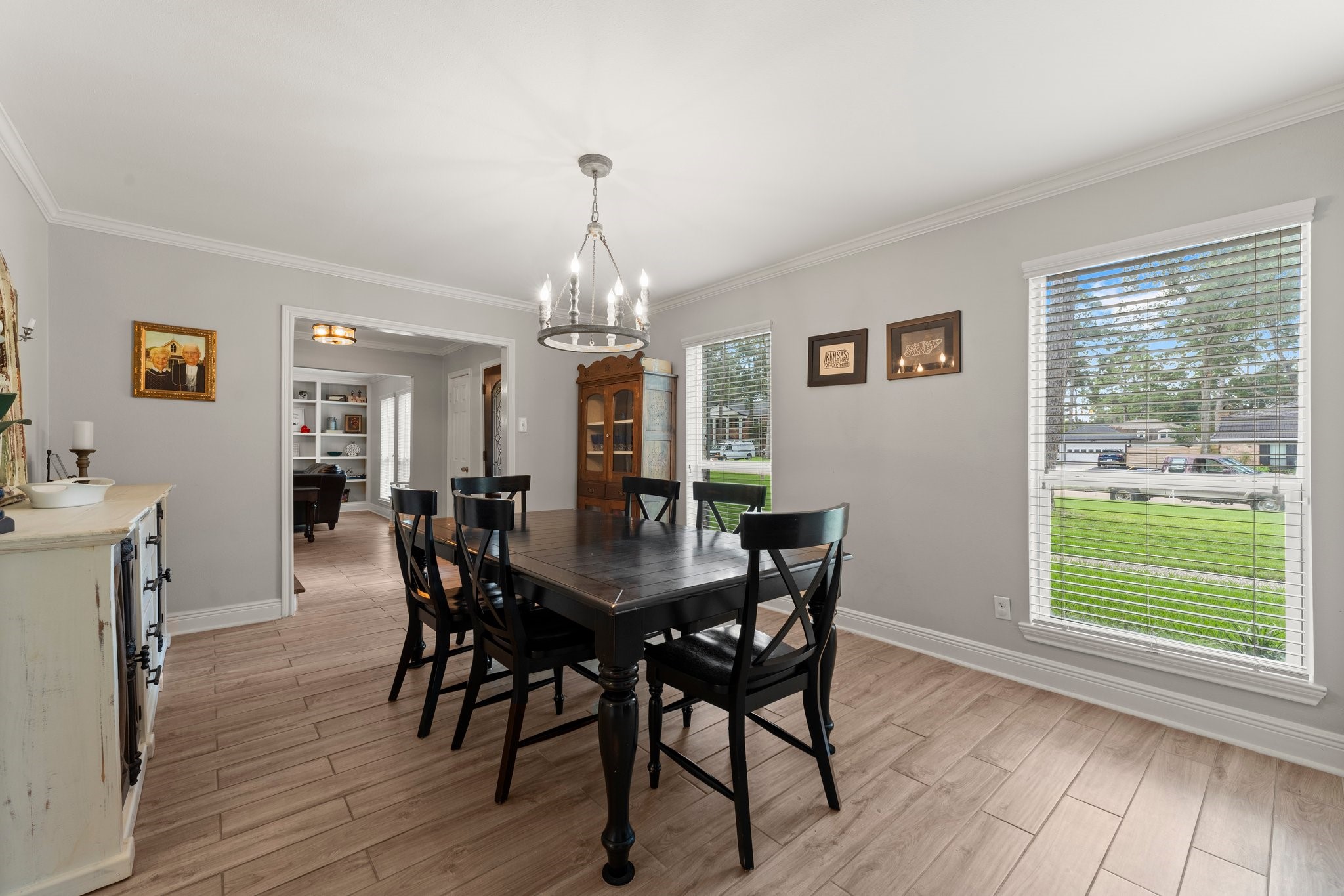 6030 Craigway Road Spring, TX 77389 - Photo 15 of 45 This dining room features large windows letting in natural light.