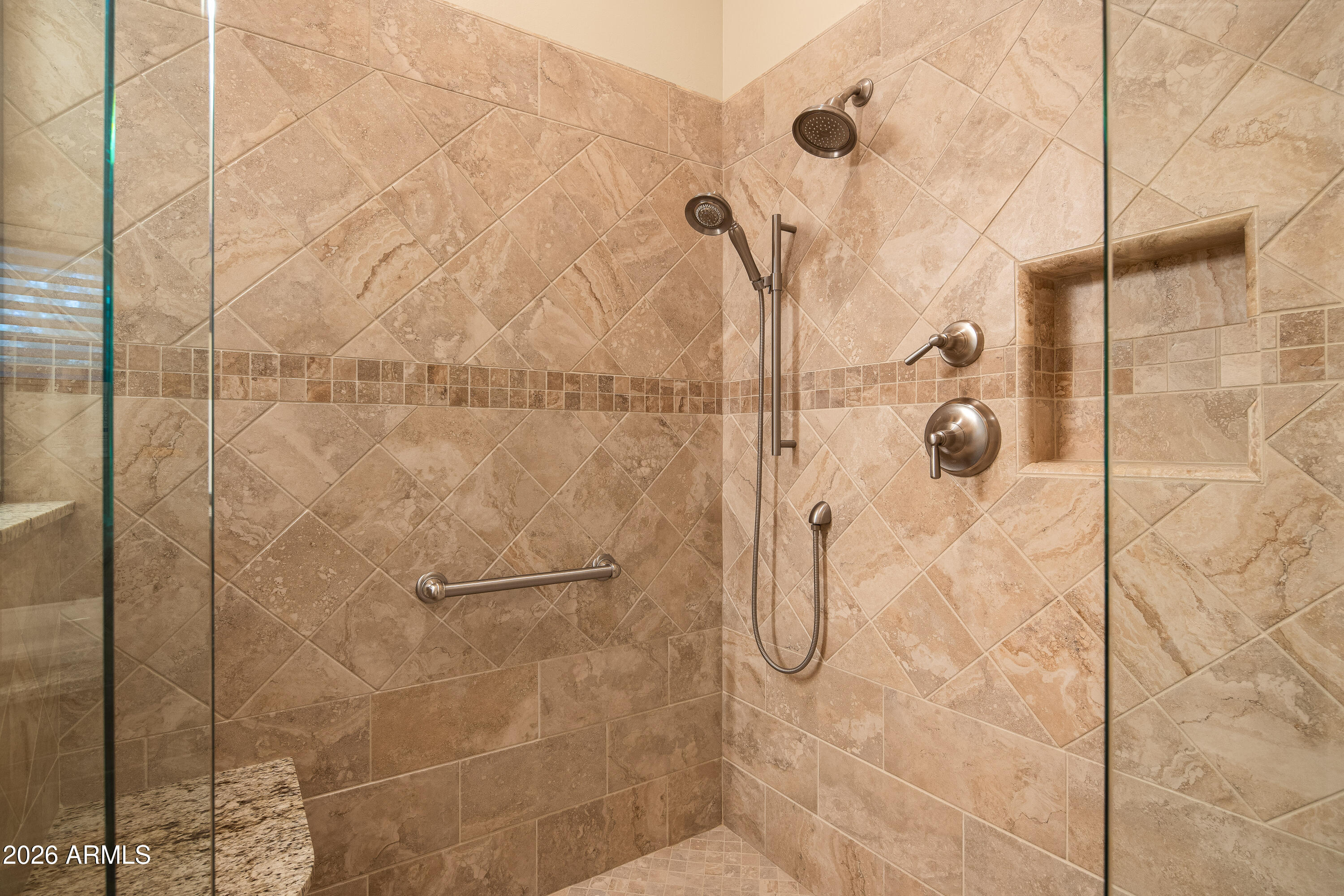 190 Morgan Road Sedona, AZ 86336 - Photo 43 of 51 Walk-in Shower in Primary Bathroom