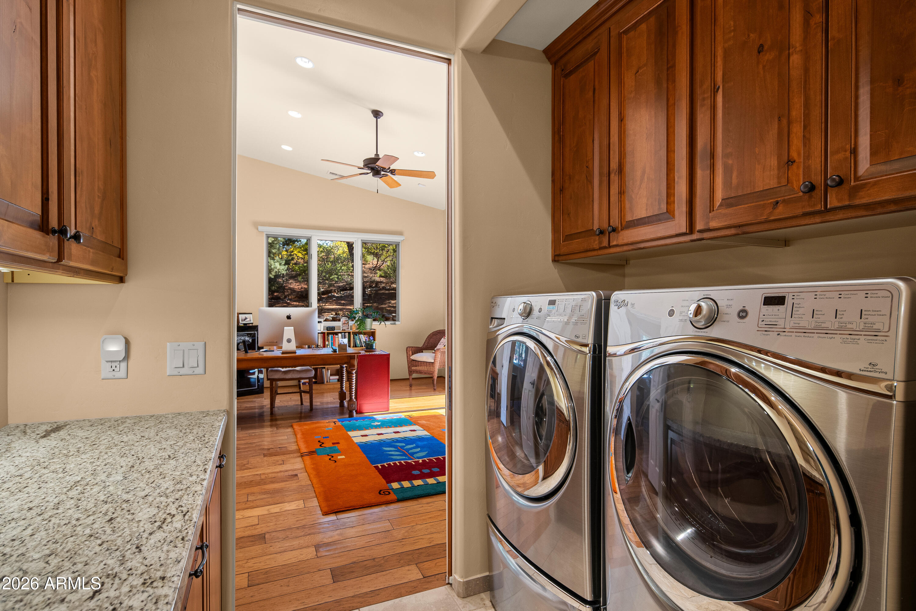 190 Morgan Road Sedona, AZ 86336 - Photo 46 of 51 From Laundry Area to Office Space