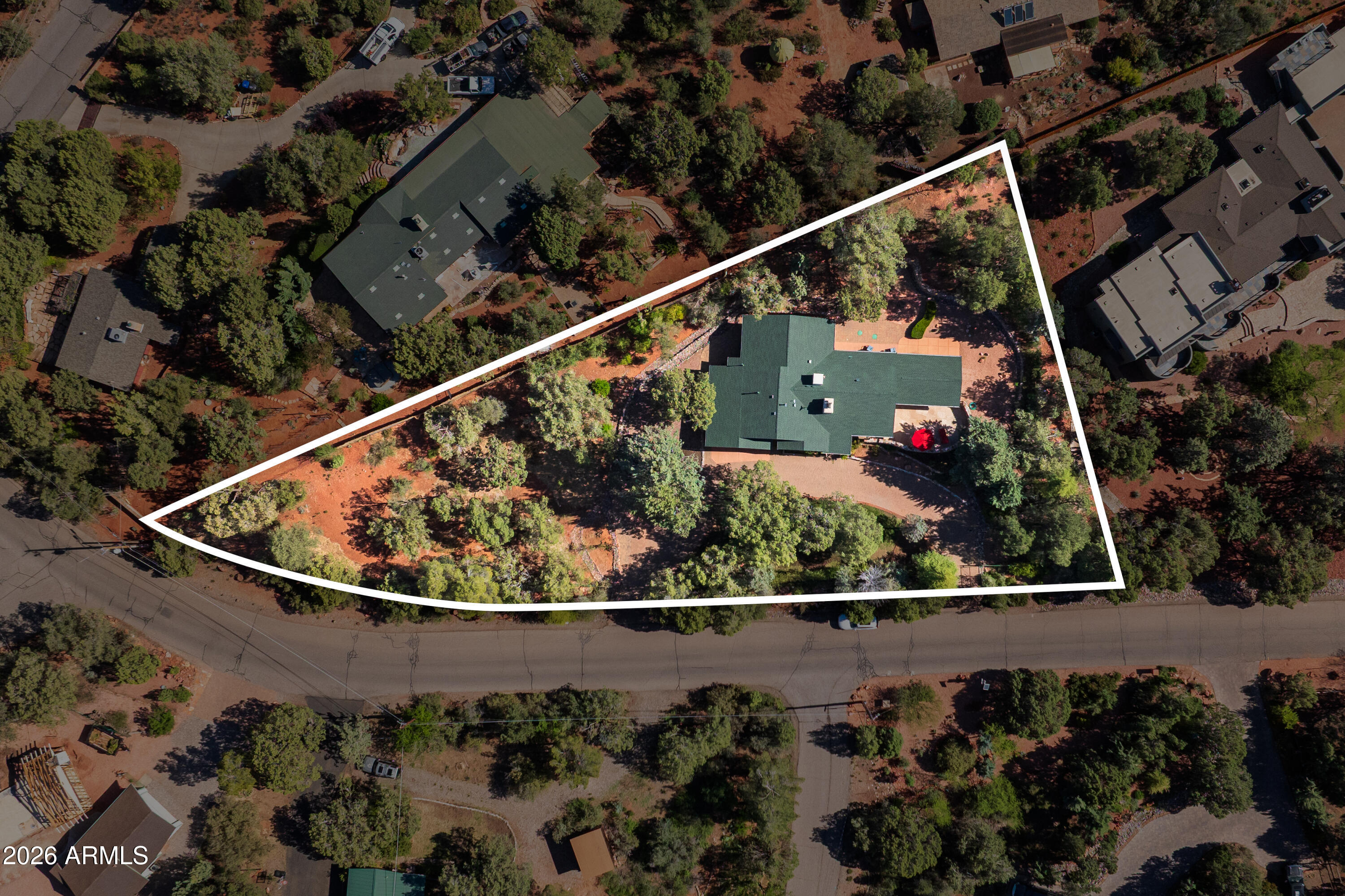 190 Morgan Road Sedona, AZ 86336 - Photo 6 of 51 Approx Lot Lines