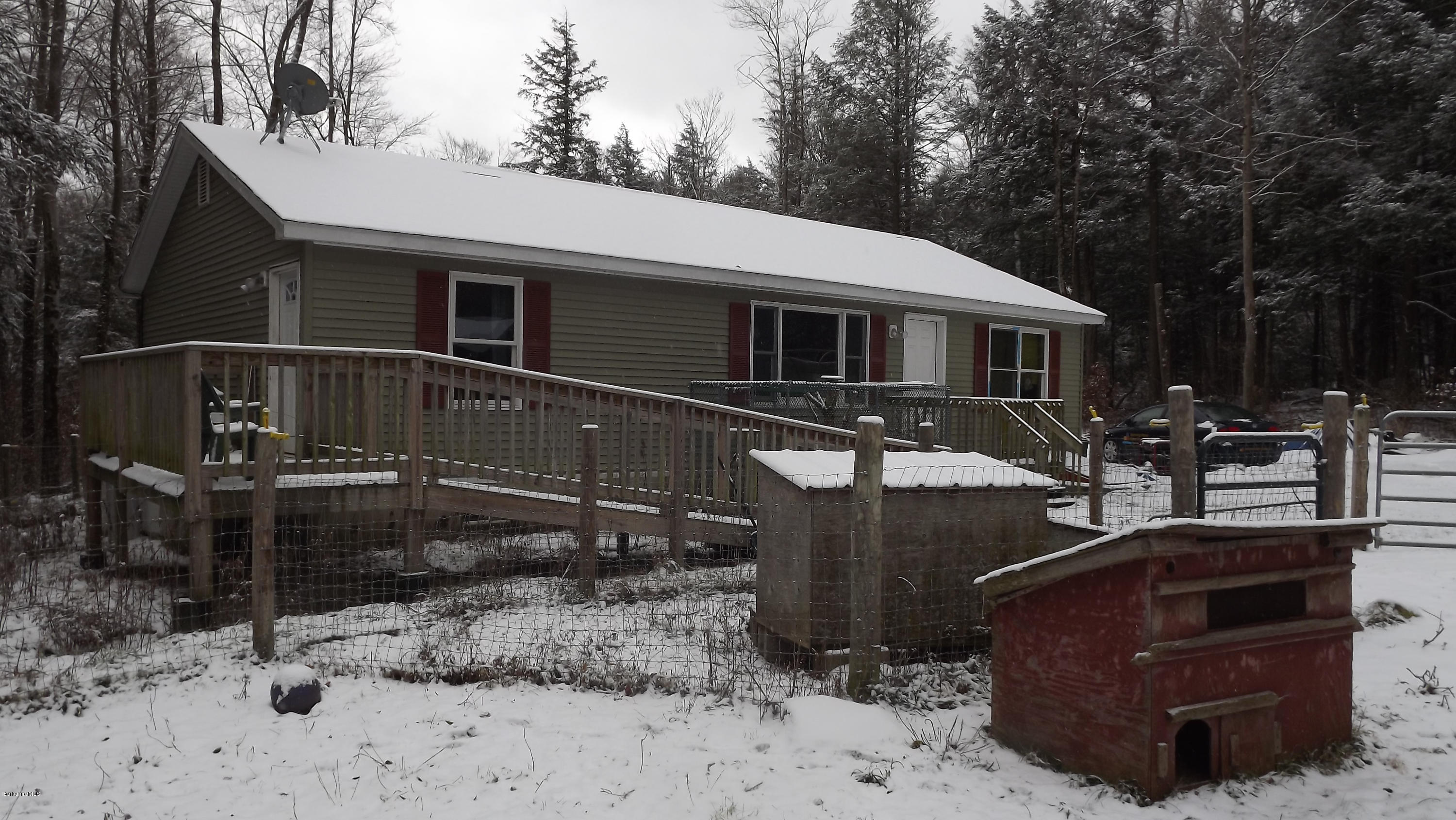 66 Dimmock Road Otis, MA 01253 - Photo 14 of 17 Rear of house