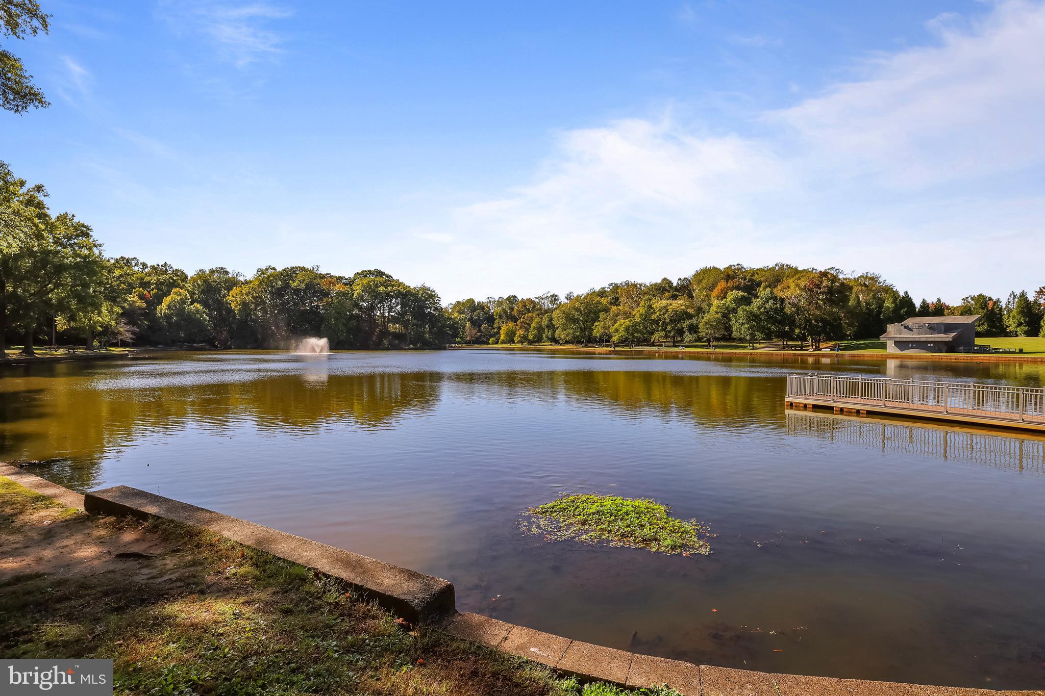 1802 Spanish Oak Lane Bowie, MD 20721 - Photo 45 of 53 a view of a lake with houses in the back