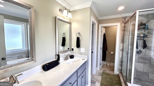 4 Savannah Place Rome, GA 30165 - Photo 15 of 19 a bathroom with a tub sink and mirror