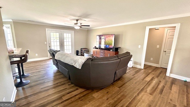 4 Savannah Place Rome, GA 30165 - Photo 6 of 19 a living room with furniture and a flat screen tv