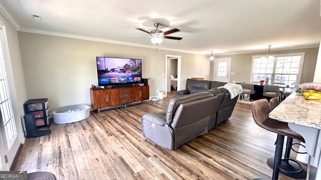 4 Savannah Place Rome, GA 30165 - Photo 7 of 19 a living room with furniture and a flat screen tv