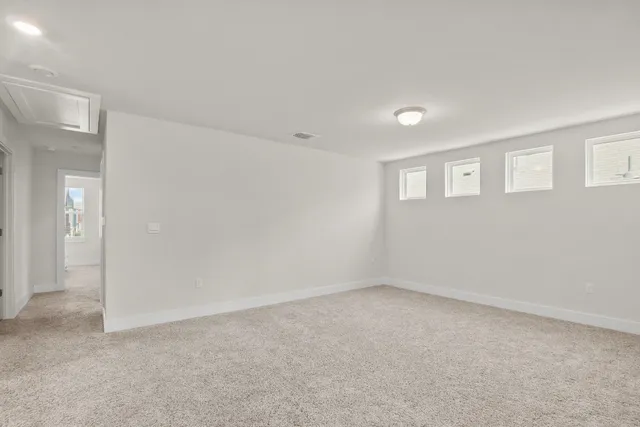 a view of empty room