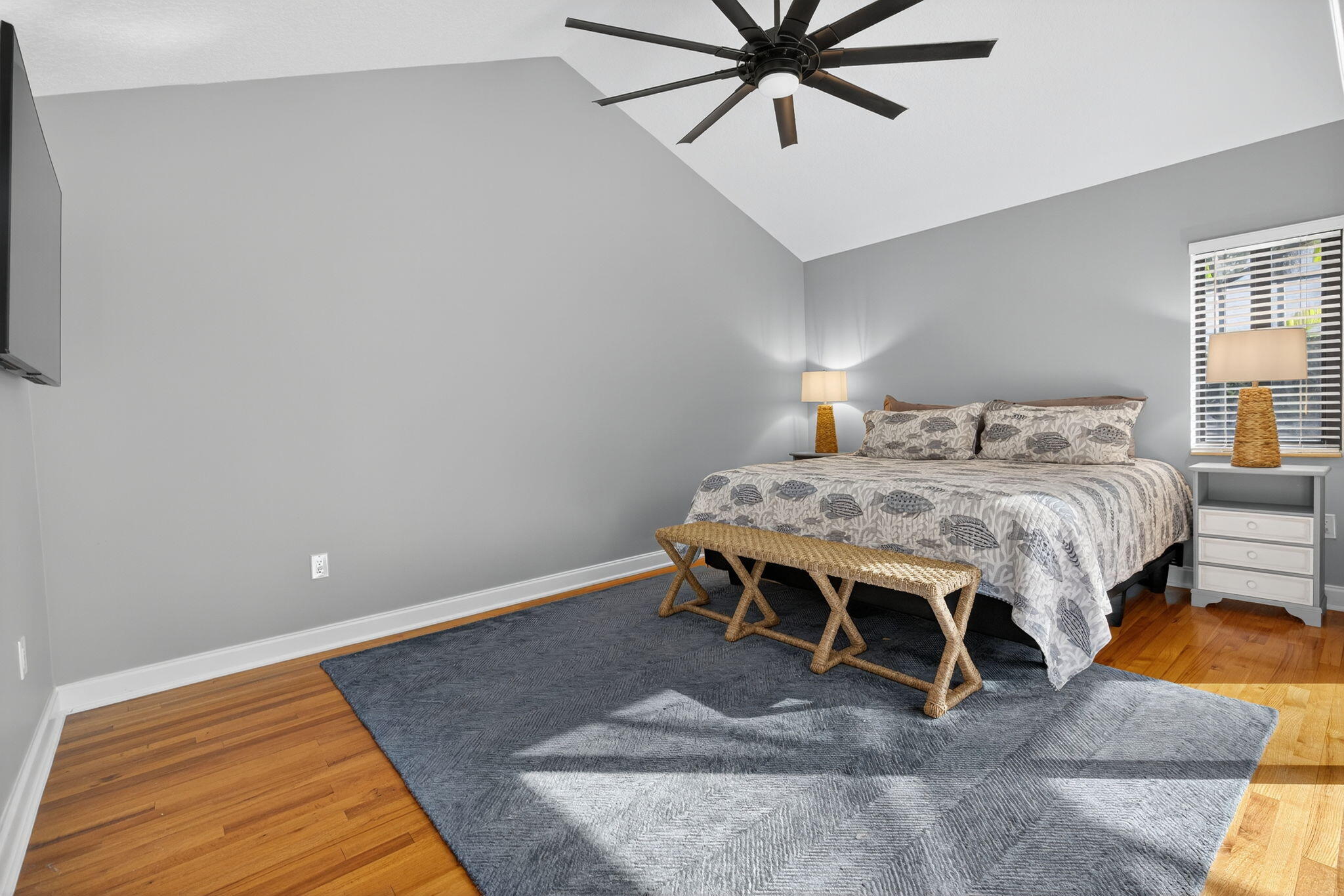 121 Landward Drive Jupiter, FL 33477 - Photo 28 of 80 a bedroom with a bed and window