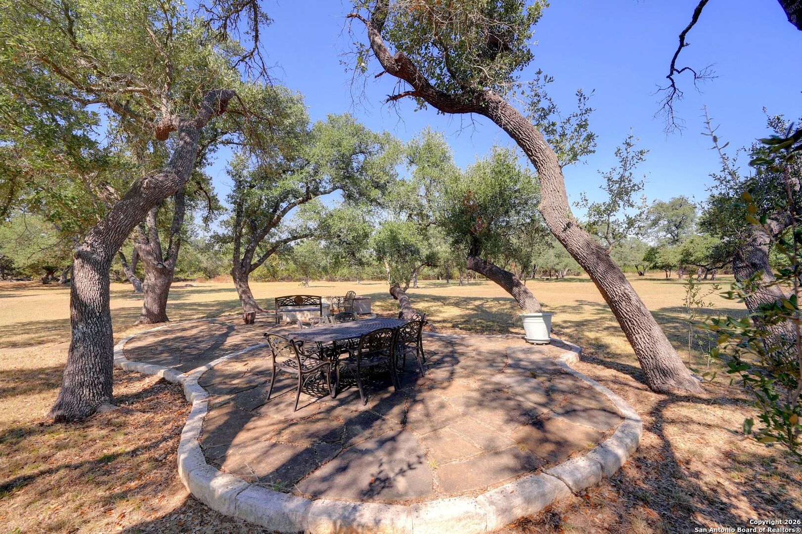 1367 Rolling Hills Road Blanco, TX 78606 - Photo 20 of 30 a view of yard with trees
