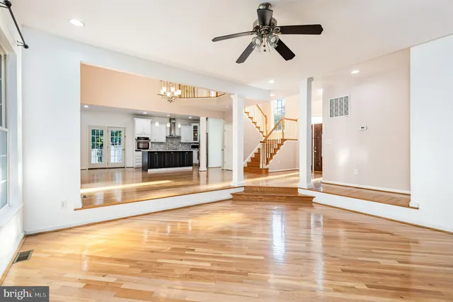 a view of a livingroom with a fireplace