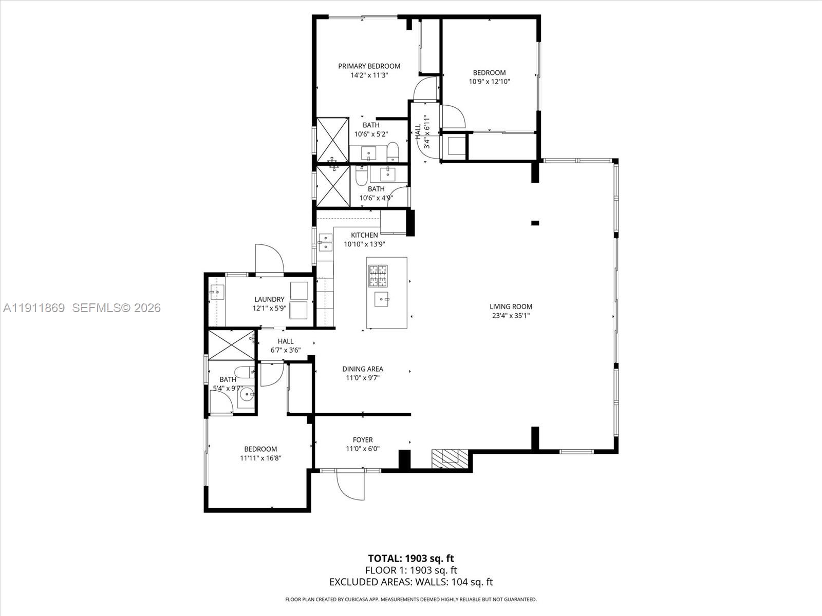 151 Northwest 87th Street El Portal, FL 33150 - Photo 19 of 19 a picture of a bathroom with a sink