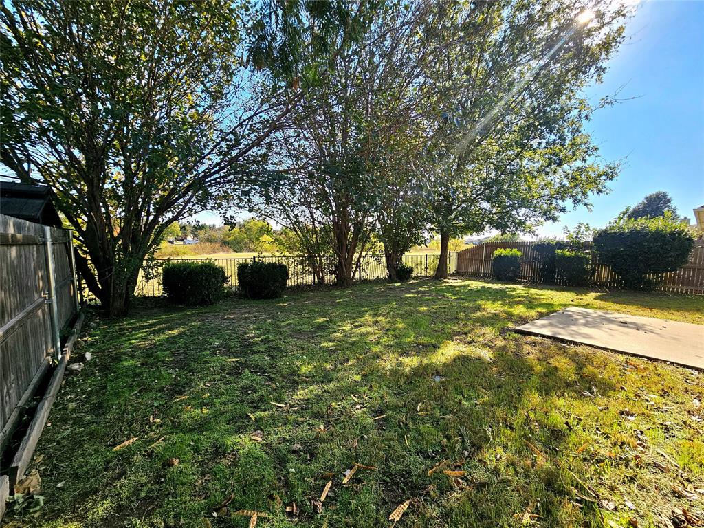 14224 Polo Ranch Street Fort Worth, TX 76052 - Photo 24 of 35 a view of outdoor space with garden