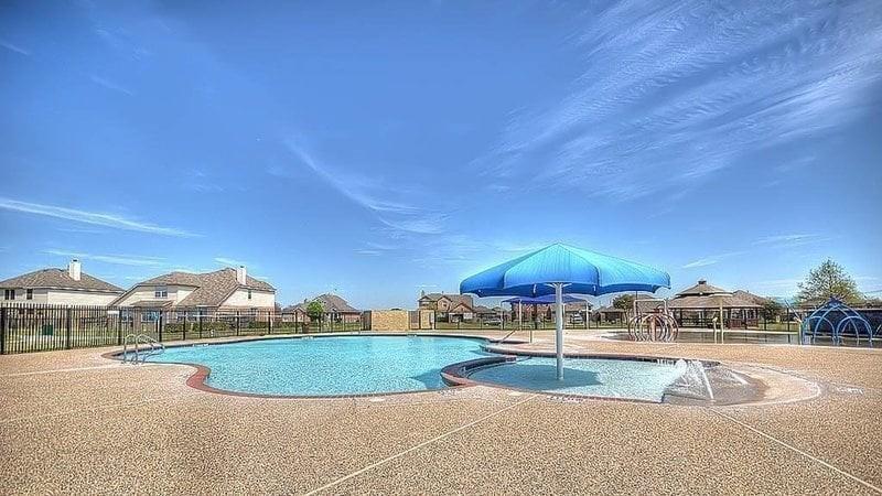 14224 Polo Ranch Street Fort Worth, TX 76052 - Photo 27 of 35 a view of a swimming pool and outdoor space