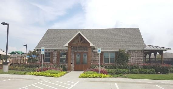 14224 Polo Ranch Street Fort Worth, TX 76052 - Photo 35 of 35 a front view of a house with a garden